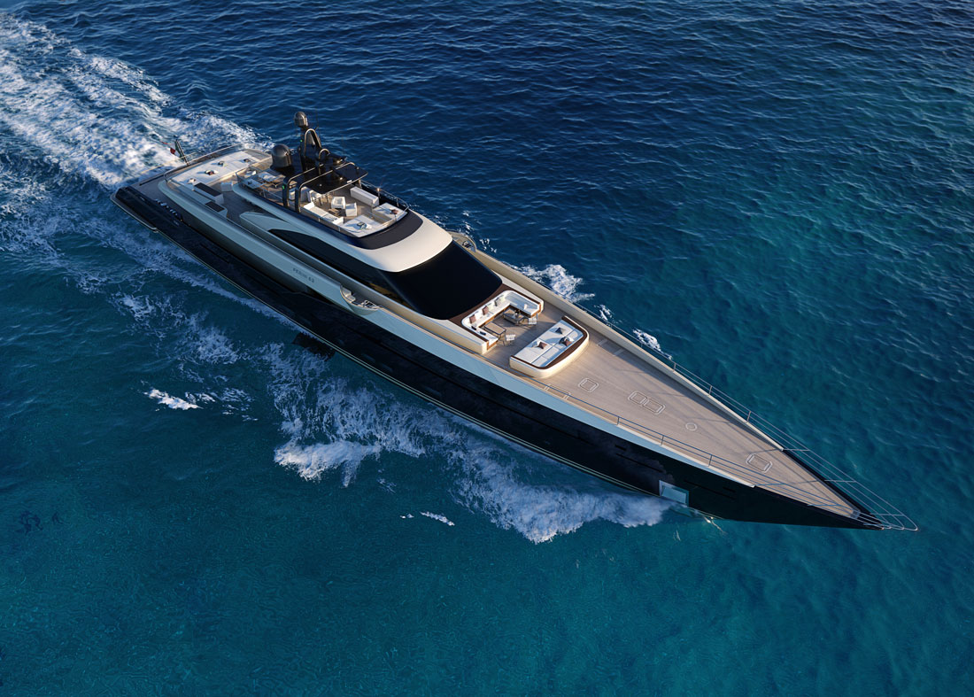 Perini Navi Presents The Shipyard S New Product Range At The Monaco Yacht Show On Show The 70m S Y Sybaris And 60m S Y Perseus The Order Book Climbs At 130 Million Euros